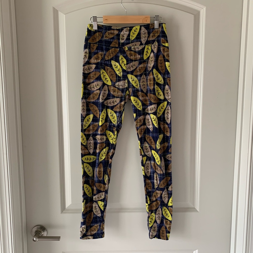 🍂🍃Fall Leaves High Rise Leggings - Picture 2 of 4